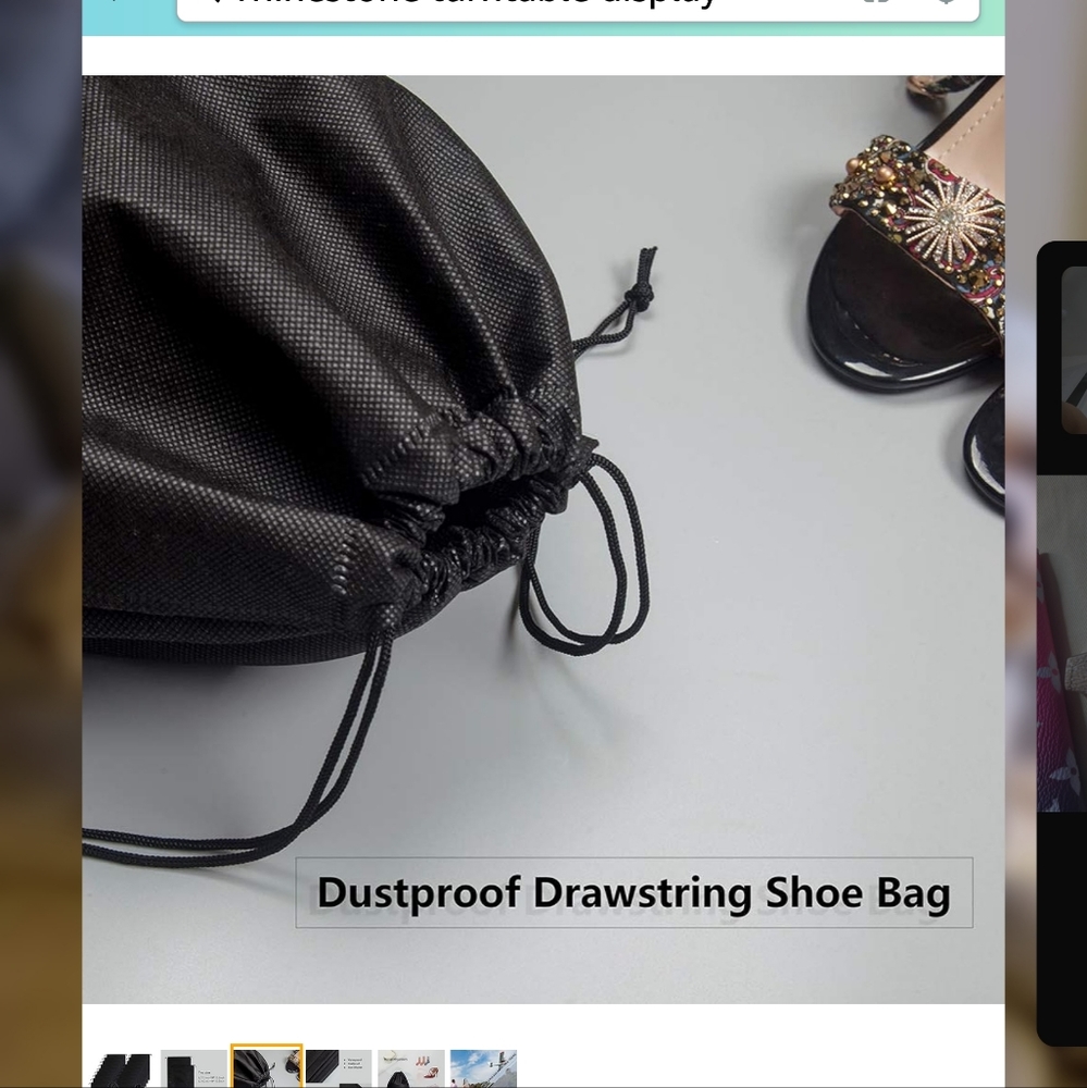 NWT:2- pak SHOE DUST COVERS - Picture 2 of 8